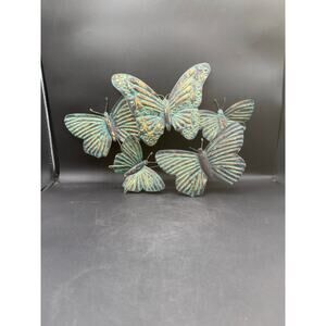 Rustic Metal Butterfly Décor – Hanging Decor - Great condition